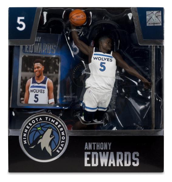NBA McFarlane's SportsPicks Actionfigur Anthony Edwards (Minnesota Timberwolves) 21 cm